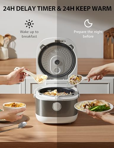 Induction Heating Rice Cooker 5.5 Cups 8 Cooking Functions I861
