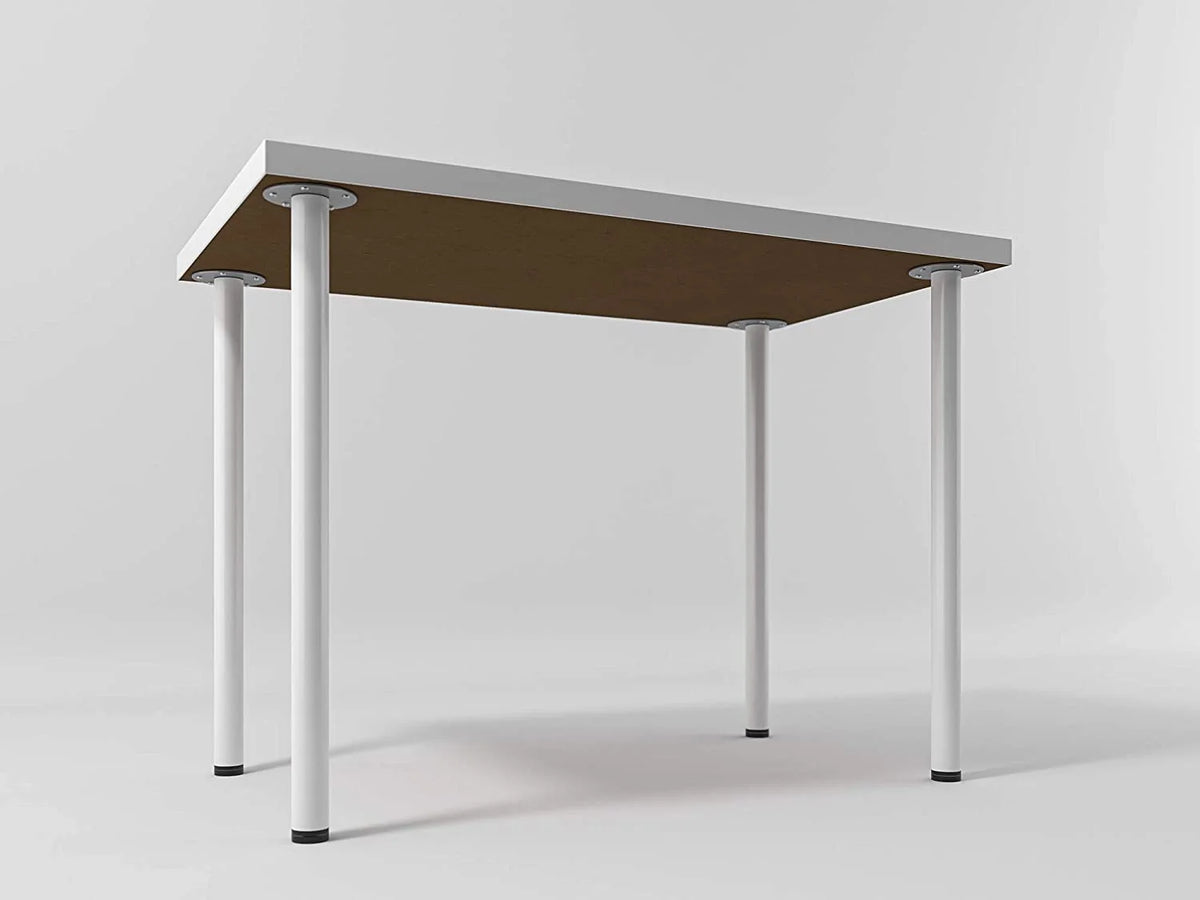 White Office Desk E496