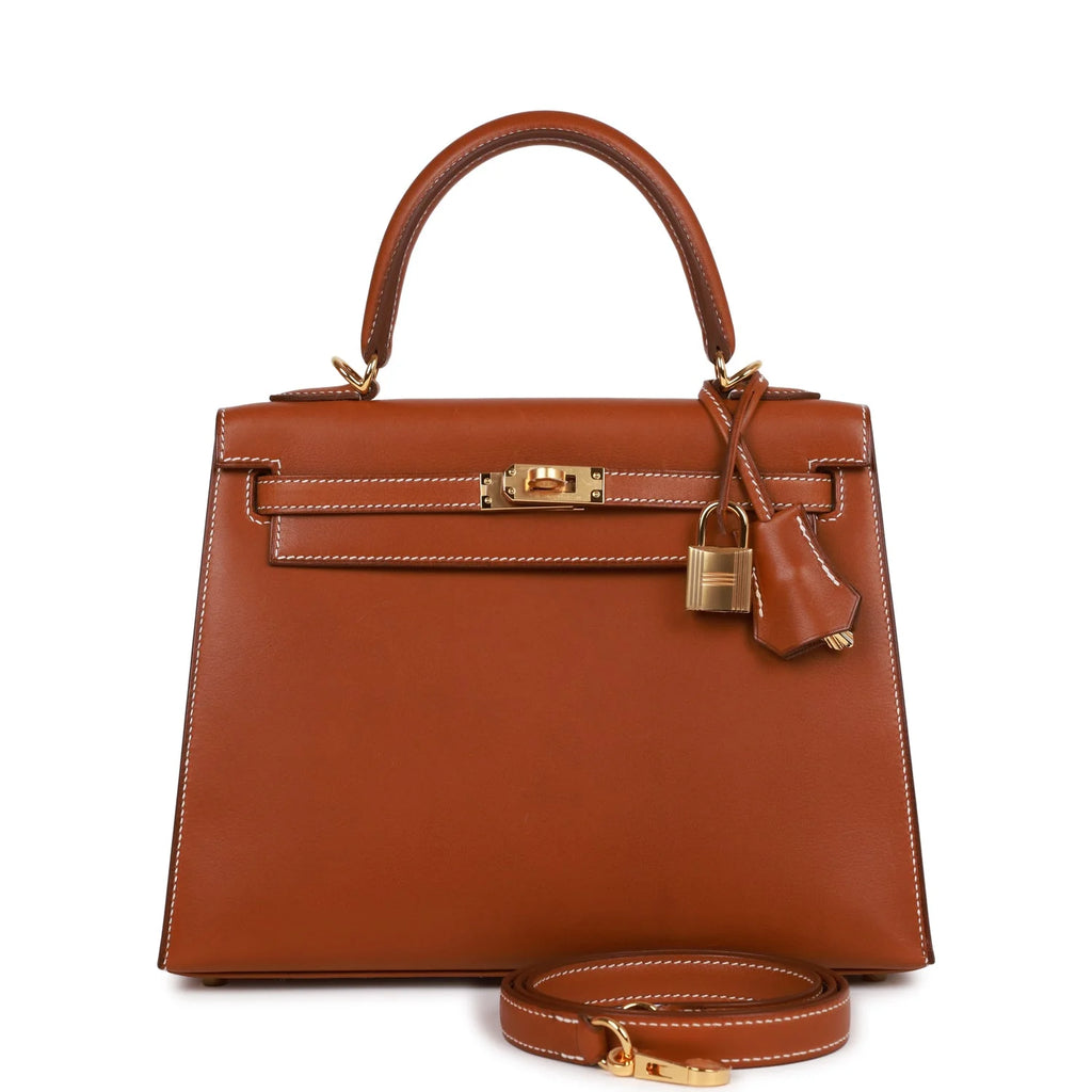 Kelly 25 Fauve Barenia I5596