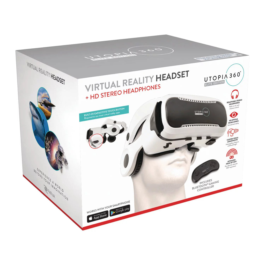 Virtual Reality Headset With Stereo Headphones Z7756