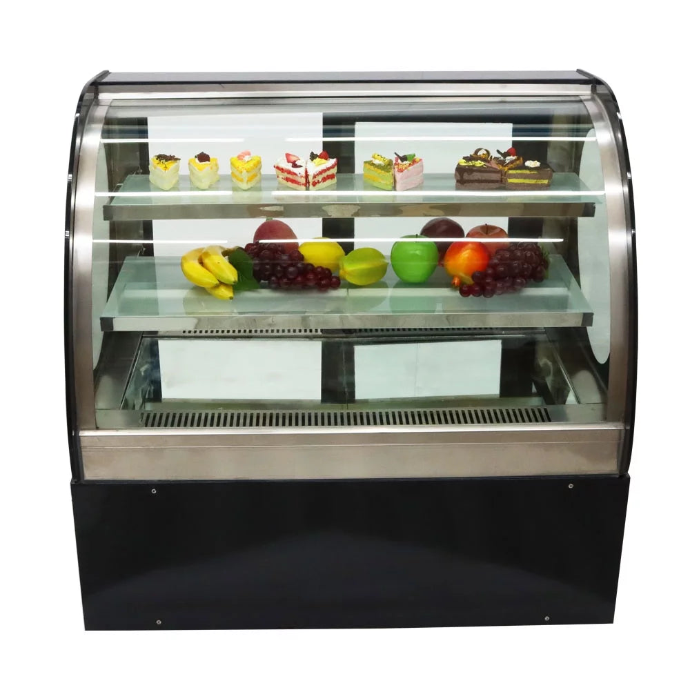 35" Curved Refrigerated Cake Display Cabinet J218466