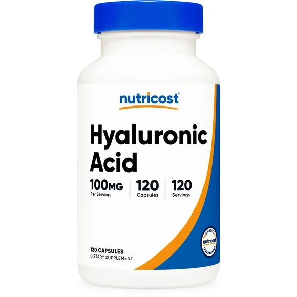 Hyaluronic Acid Capsules 100mg 120 Veggie Capsules V837
