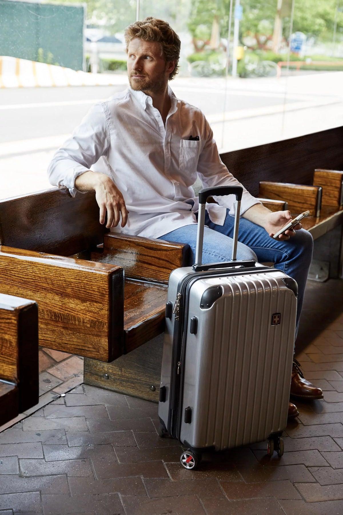 Polycarbonate Hard Side Check Luggage F843578