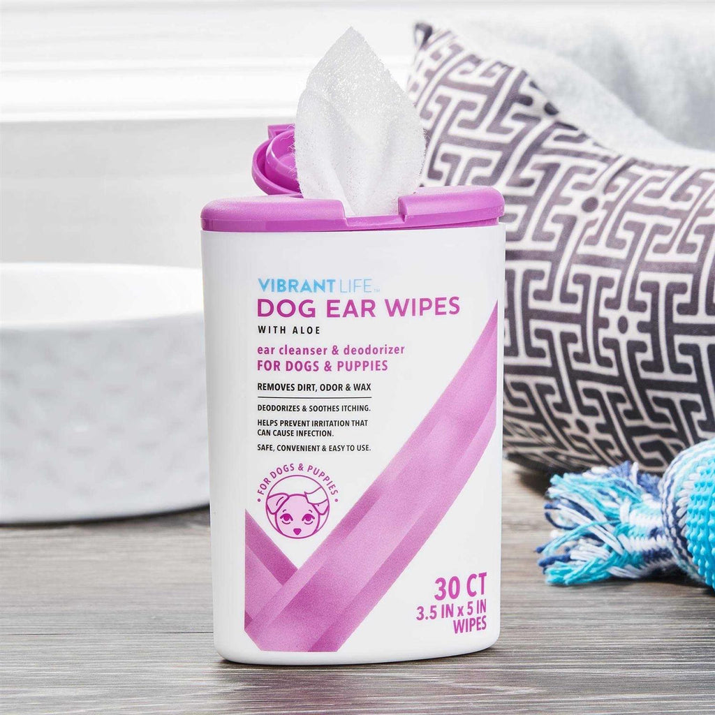 Dog Ear Wipes with Aloe Z155163