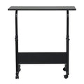 Height Adjustable Rolling Laptop Stand Desk Cart E7934
