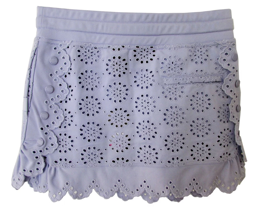 Embroidered Edge Mini Skirt L98792