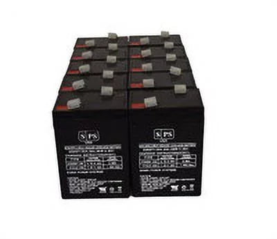 6V 4.5 Ah Medical Replacement Battery 10 Pack L537432