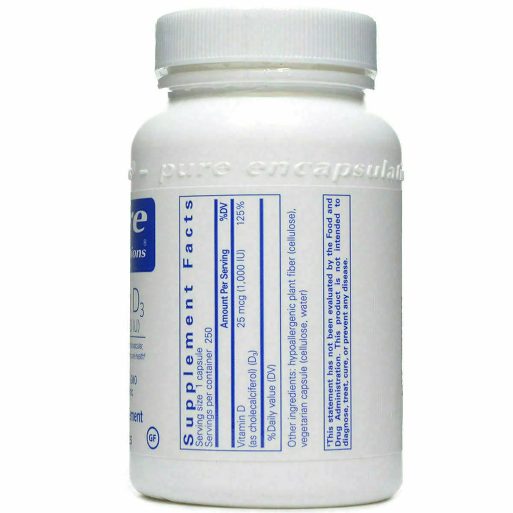 Vitamin D3 1000 IU V8225