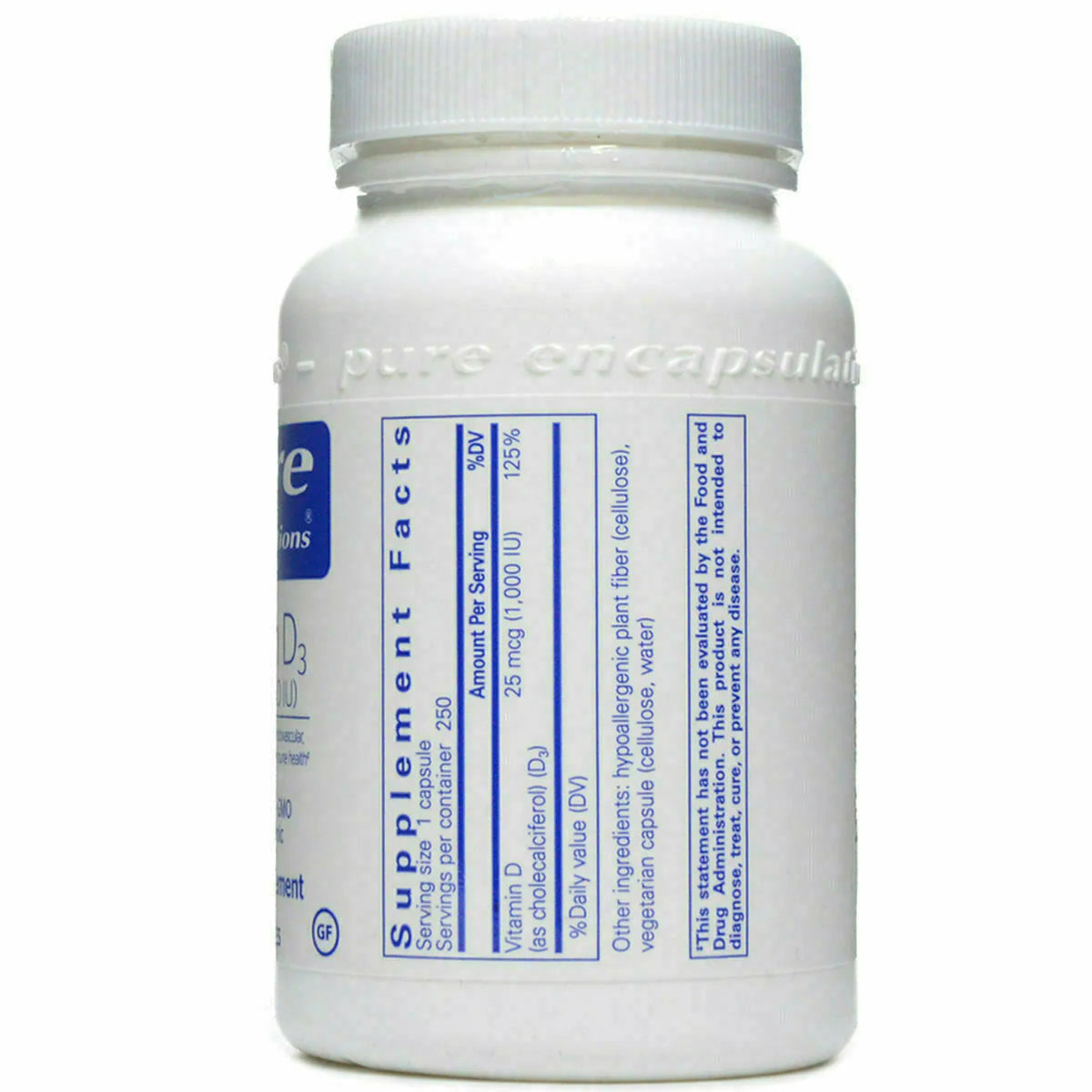 Vitamin D3 1000 IU V8225