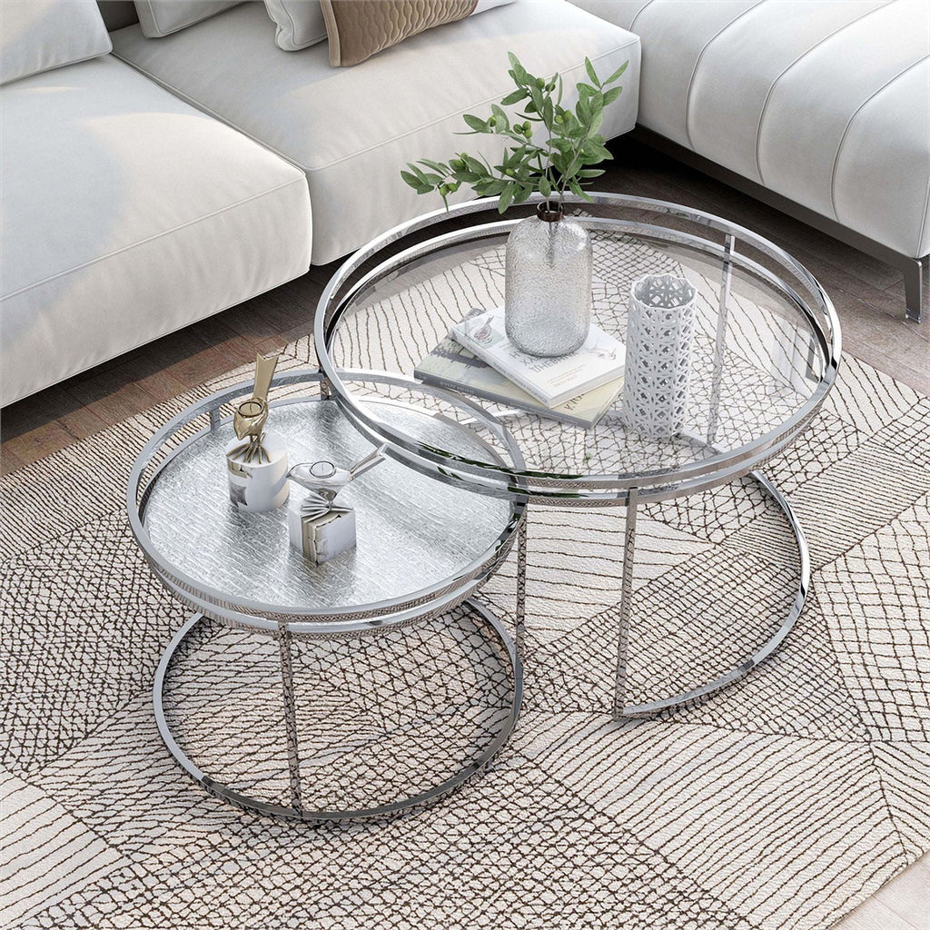 2-Piece Nesting Table J584