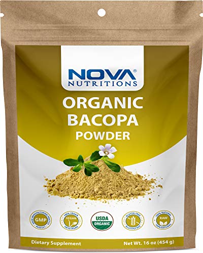 Certified Organic Bacopa Powder 16 OZ T824659