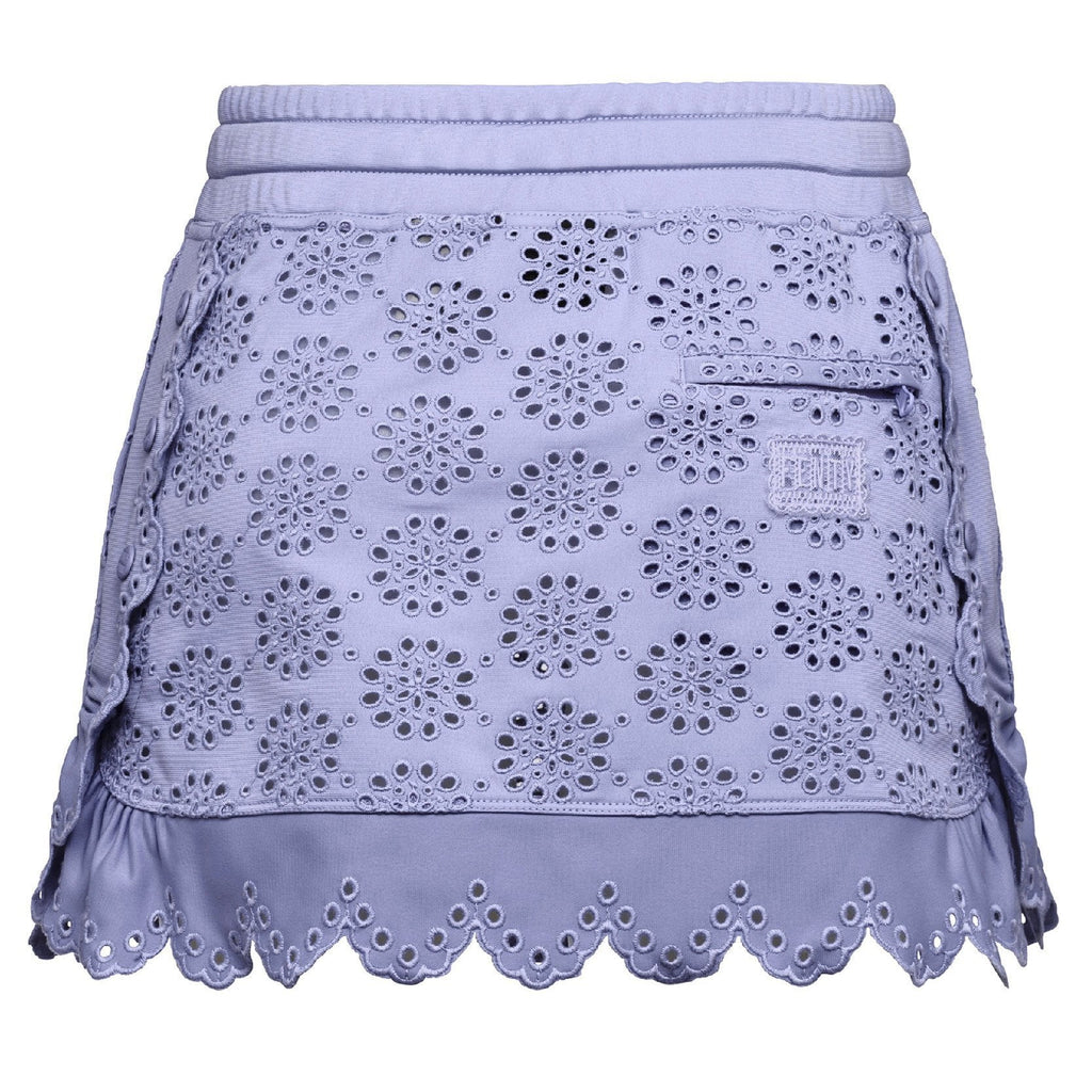 Embroidered Edge Mini Skirt L98792