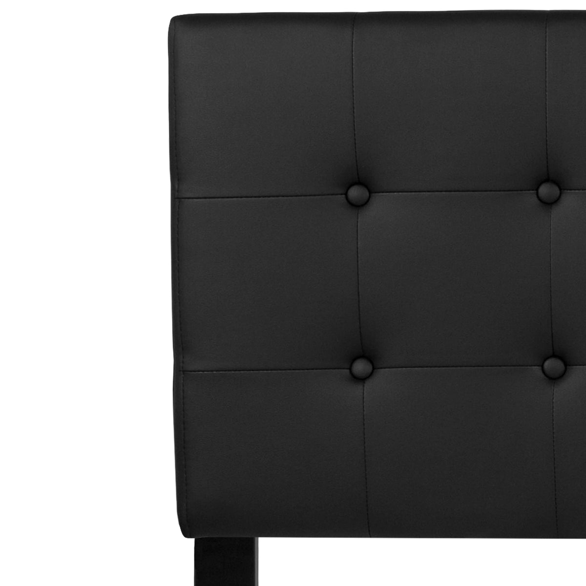 Black Queen Vinyl Headboard Y664309