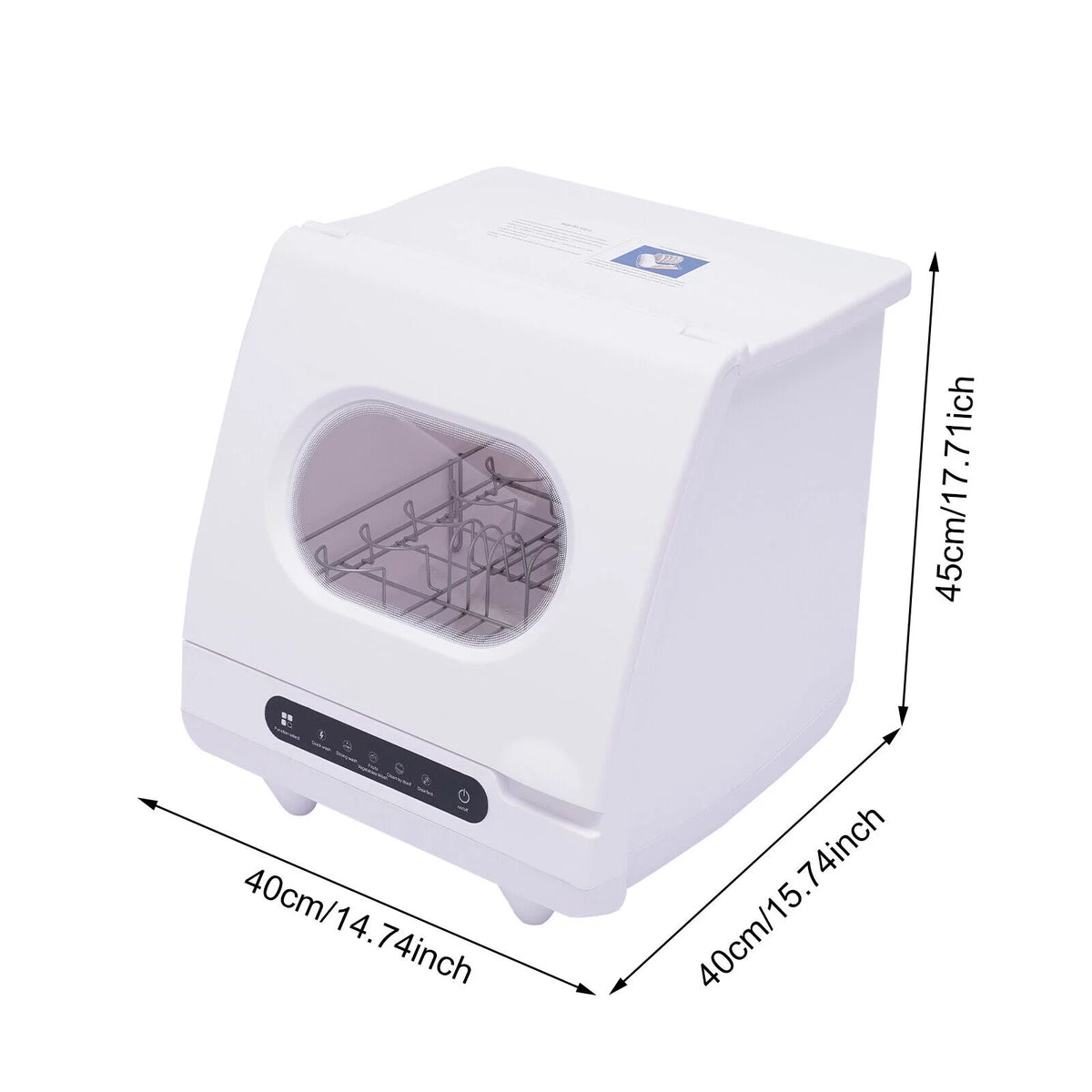 Portable Countertop Dishwasher 5 Cleaning Programs Z98899