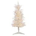Pre-Lit Coral Artificial Tree with Warm White LED Lights 48in V336