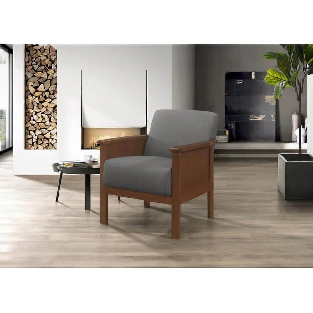 Gray Upholstery Accent Chair C701993