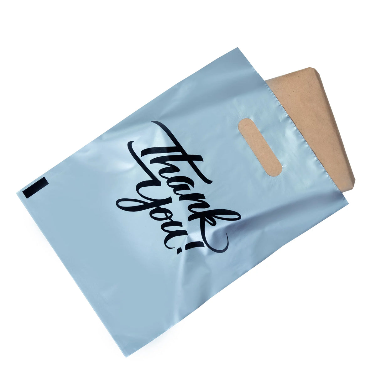 Silver 16"x18" 100pcs Thank You Merchandise Bags Q43445