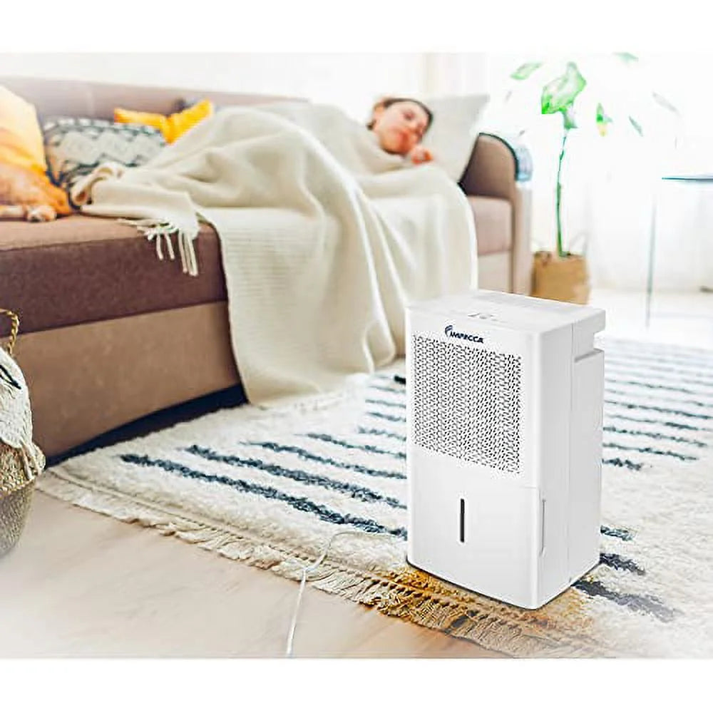 3000 Sq.Ft 35 Pint White Dehumidifier E602328