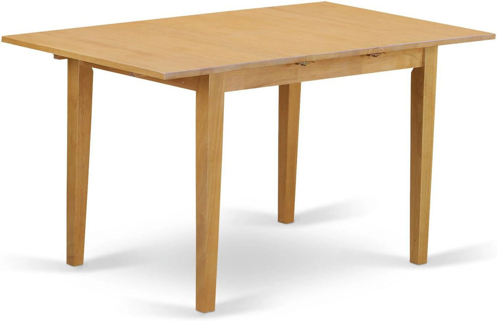 Solid Wood Rectangle Dining Table with Leaf P634