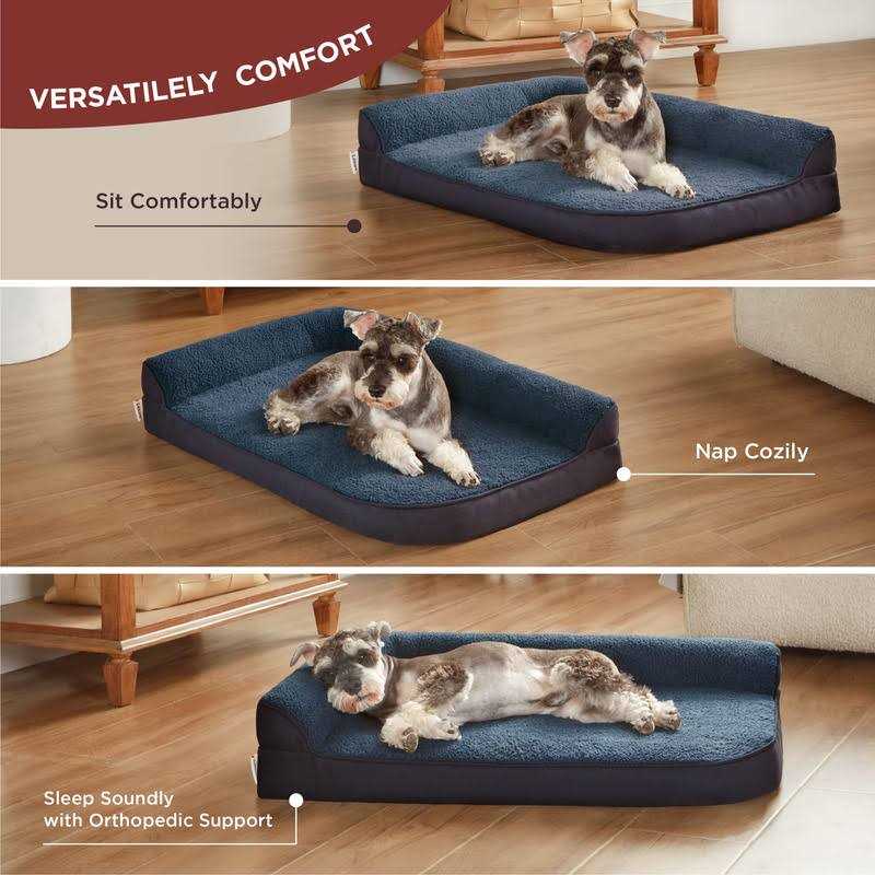 Dog Bed Crate Pad Washable Removable Cover H313