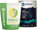Greens Lemon Mint 11.64 oz and Vegan Plant Protein Vanilla 28.2 oz U631