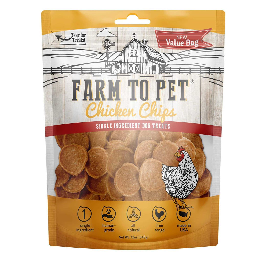 Chicken Chips Dog Treats D550