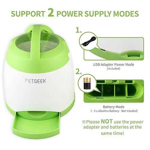 Automatic Pet Feeder Treat Dispenser Dog Toy O60155