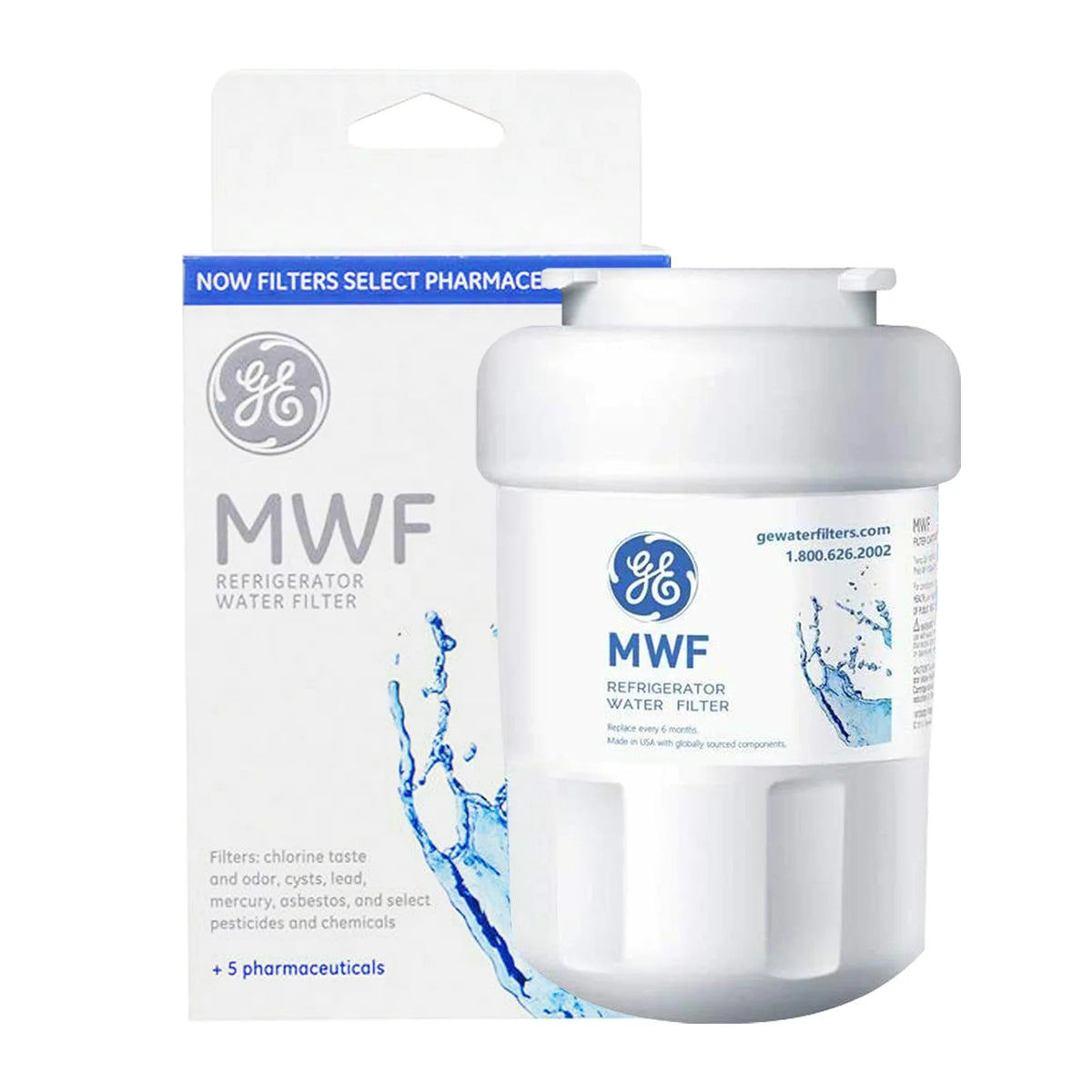 Fridge Water Filter Replacement (4 Pack) W9581