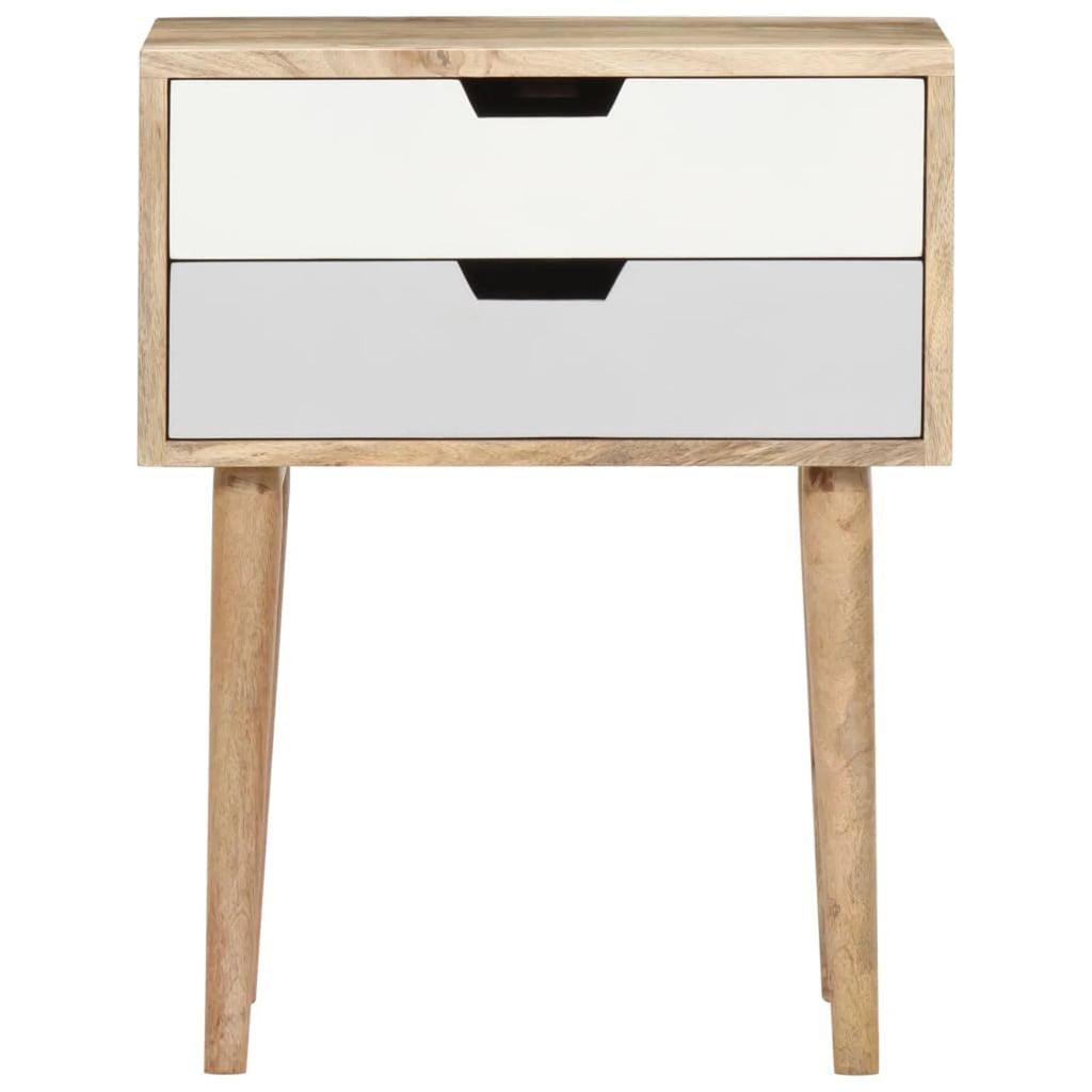 Solid Mango Wood Bedside Cabinet X35239