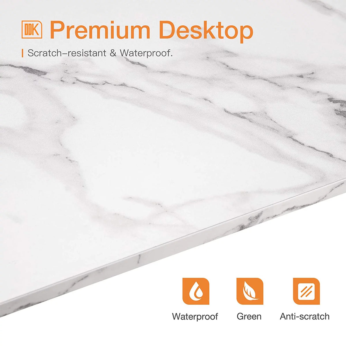 Modern Triangle Corner Computer Desk with Keyboard Tray H73098