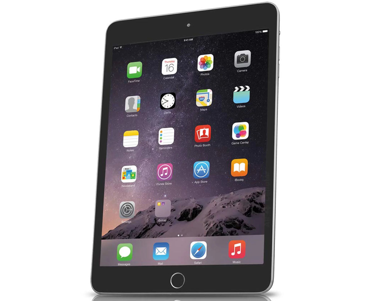 Restored Apple iPad Mini 3 7.9" Tablet with Retina Display (16GB, Wi-Fi + 4G LTE, Space Gray) (Refurbished) S839