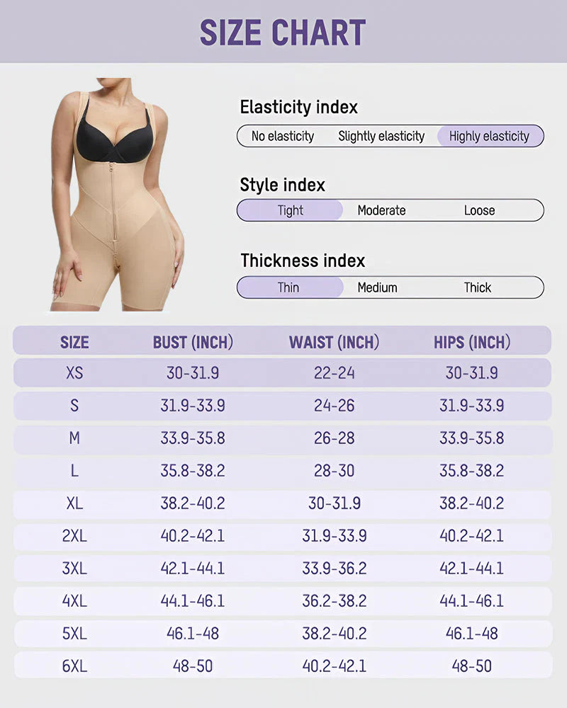 U-Front High Back Shapewear L3305