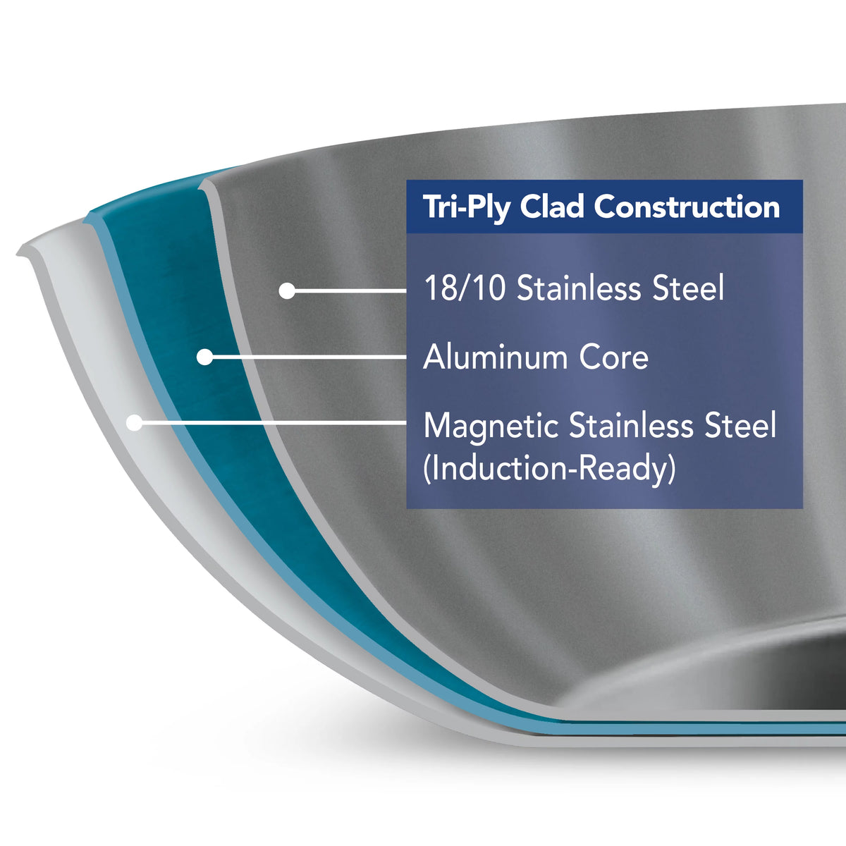 10 in Stainless Steel Fry Pan U444870