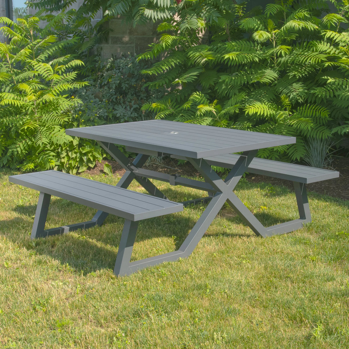 5ft Aluminum Picnic Table P7883