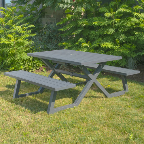5ft Aluminum Picnic Table P7883