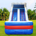 16 ft x 26 ft Inflatable Water Slide with Blower and Splash Pool O5828