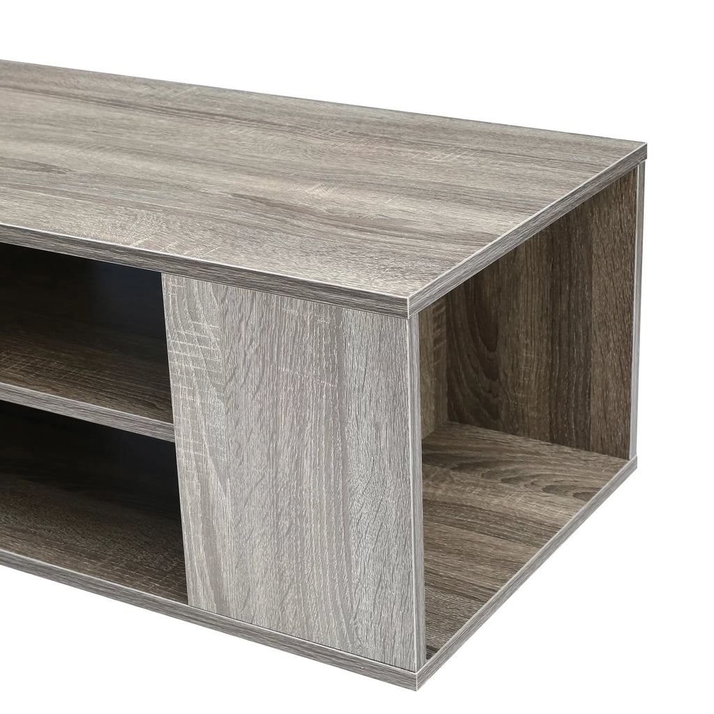 Wall Mounted Floating TV Stand with Adjustable Shelf D28103