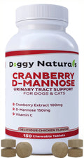 Cranberry D-Mannose Tablets for Dogs and Cats, 150 Count J72198