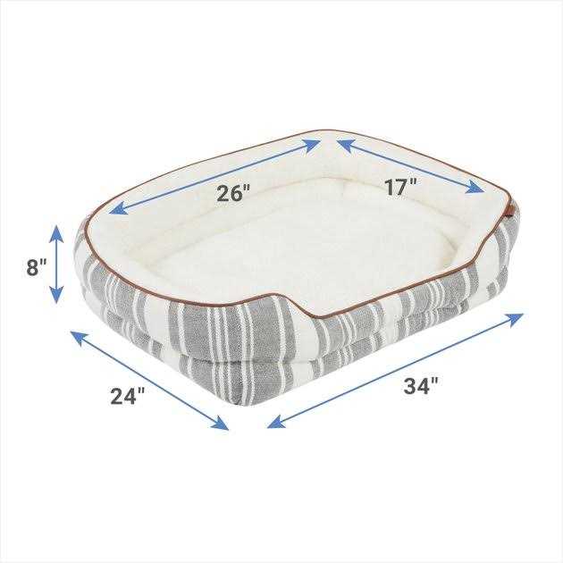 Farmhouse Double Bolster Dog & Cat Cuddler T130