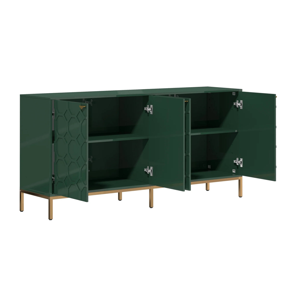 Green High Gloss TV Stand O112249