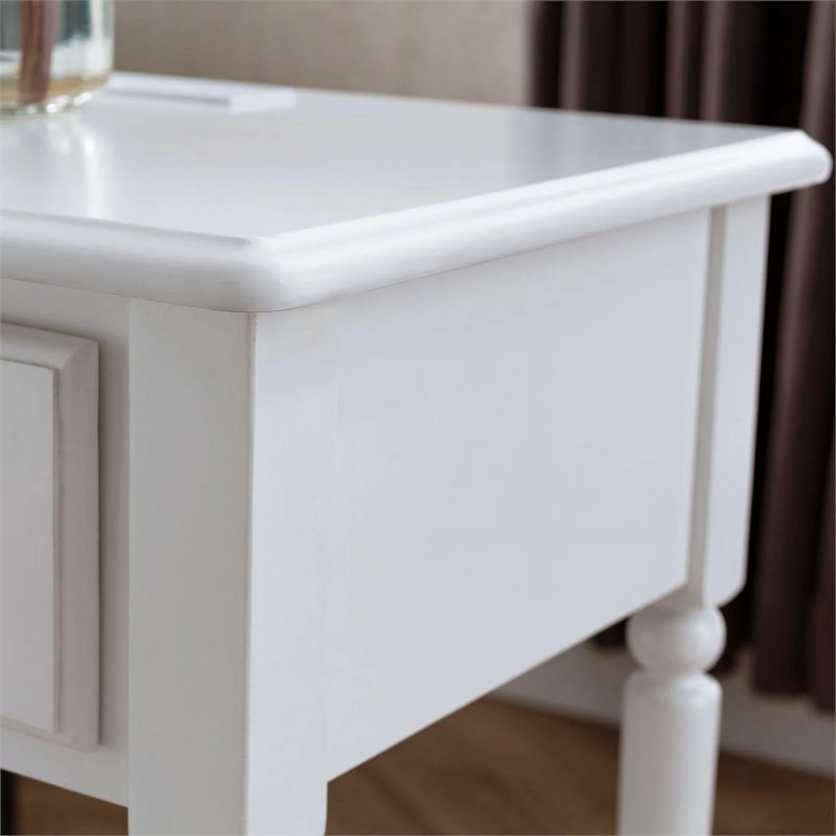 White Nightstand Set A579464