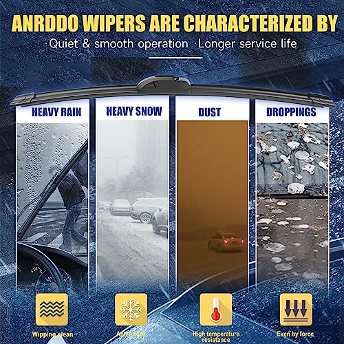 3 Wipers Replacement Set 26"+22"+11" S662