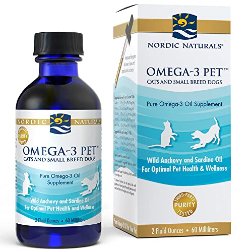 Unflavored 2 oz Fish Oil for Small Dogs & Cats L23184