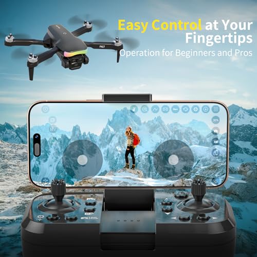 Black 1080P Camera Mini RC Quadcopter Drone with Carry Case K16296