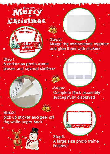 Christmas Photo Booth Props Frame Q109812