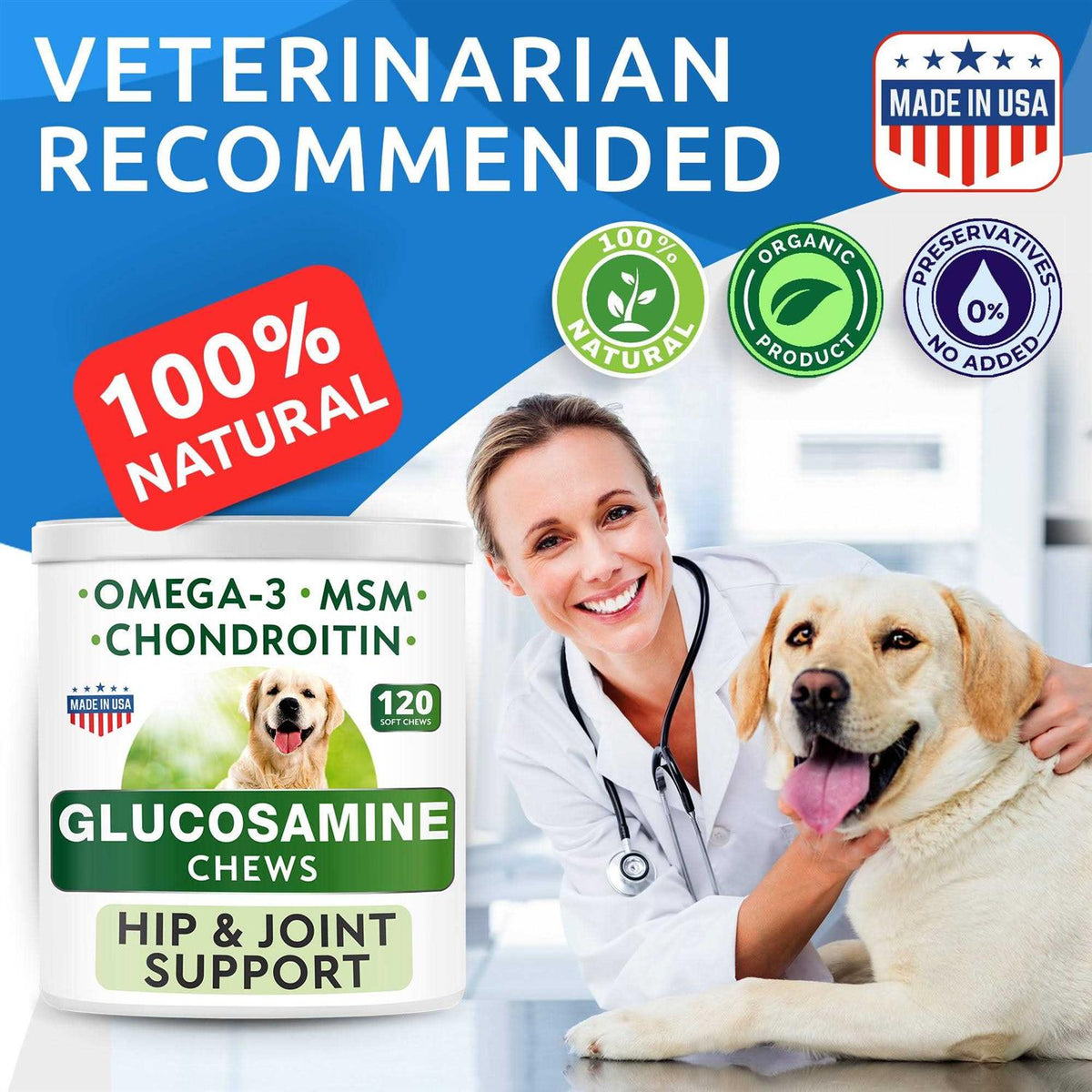 Glucosamine Chews for Dog G982