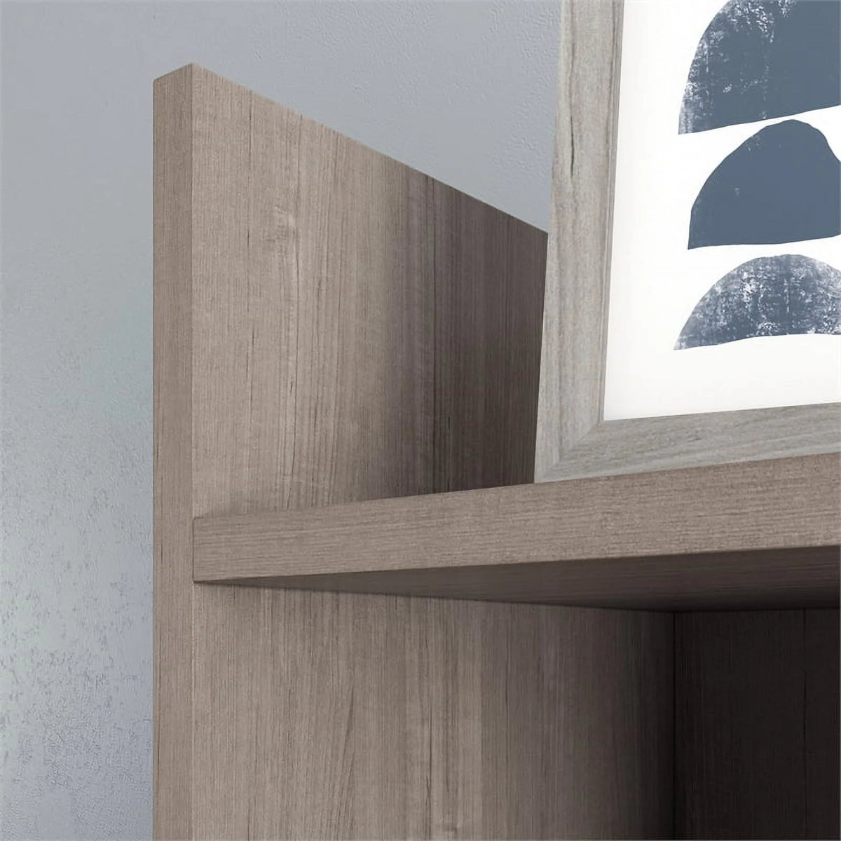 Engineered Wood Desk with Hutch Y8749