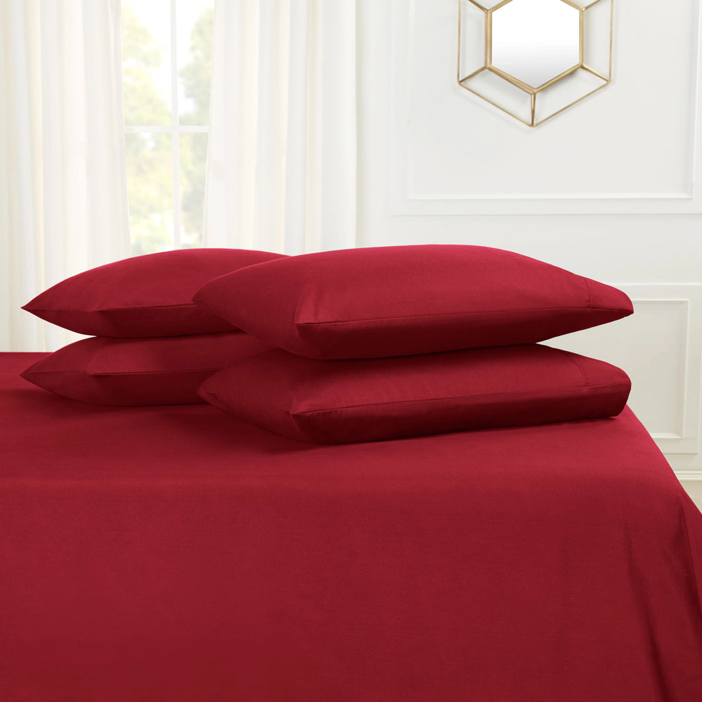 King 6pc Microfiber Extra Deep Pocket Sheet Set I47959