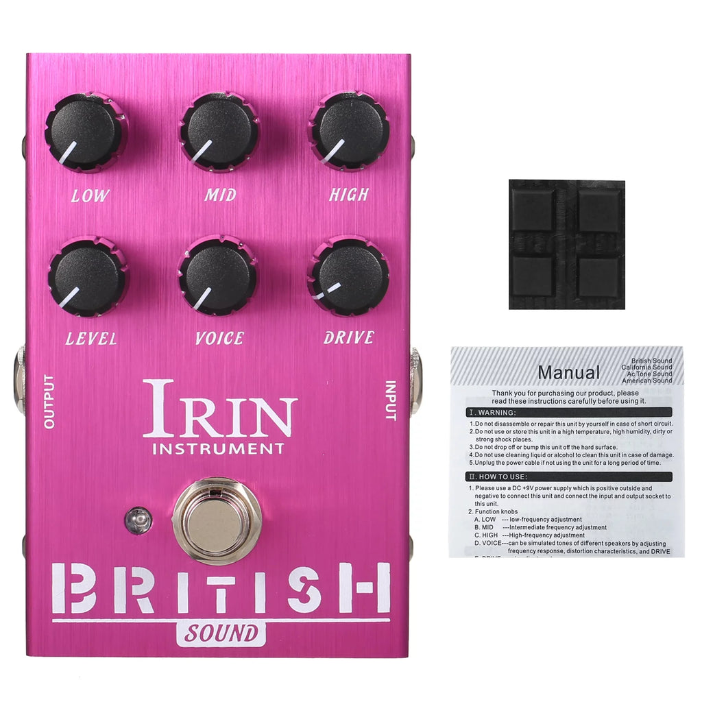Guitar Effect Pedal Speaker Simulator Purple H30987