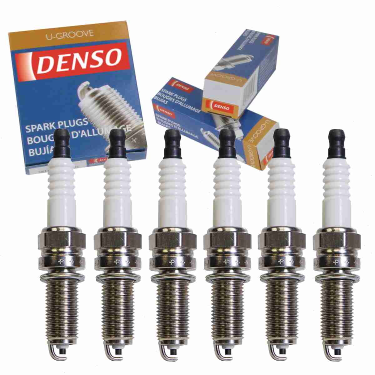 6 pc Standard U-Groove Spark Plugs Y416439